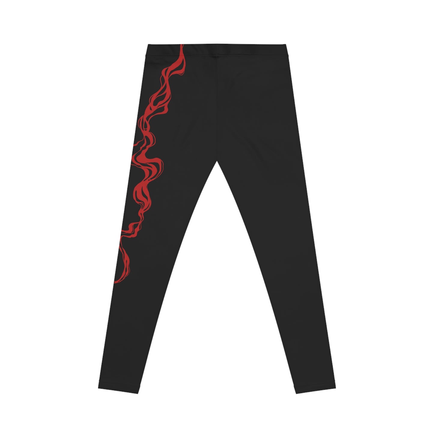 SUMINAGASHI Women's Leggings with Artistic Design, Stylish Gym Pants, Trendy Athleisure, Unique Workout Apparel, Perfect for Casual Outings.