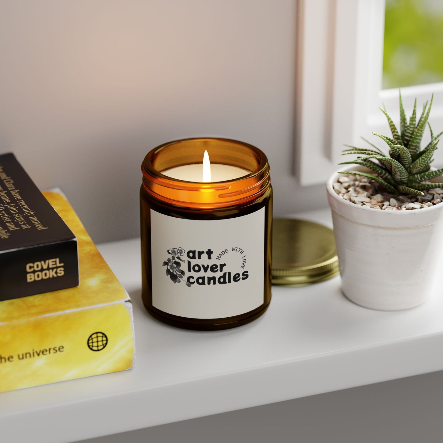 Art Lover Scented Candles, Aroma Therapy Candles, Decorative Candles, Gift for Art Lovers, Home Decor