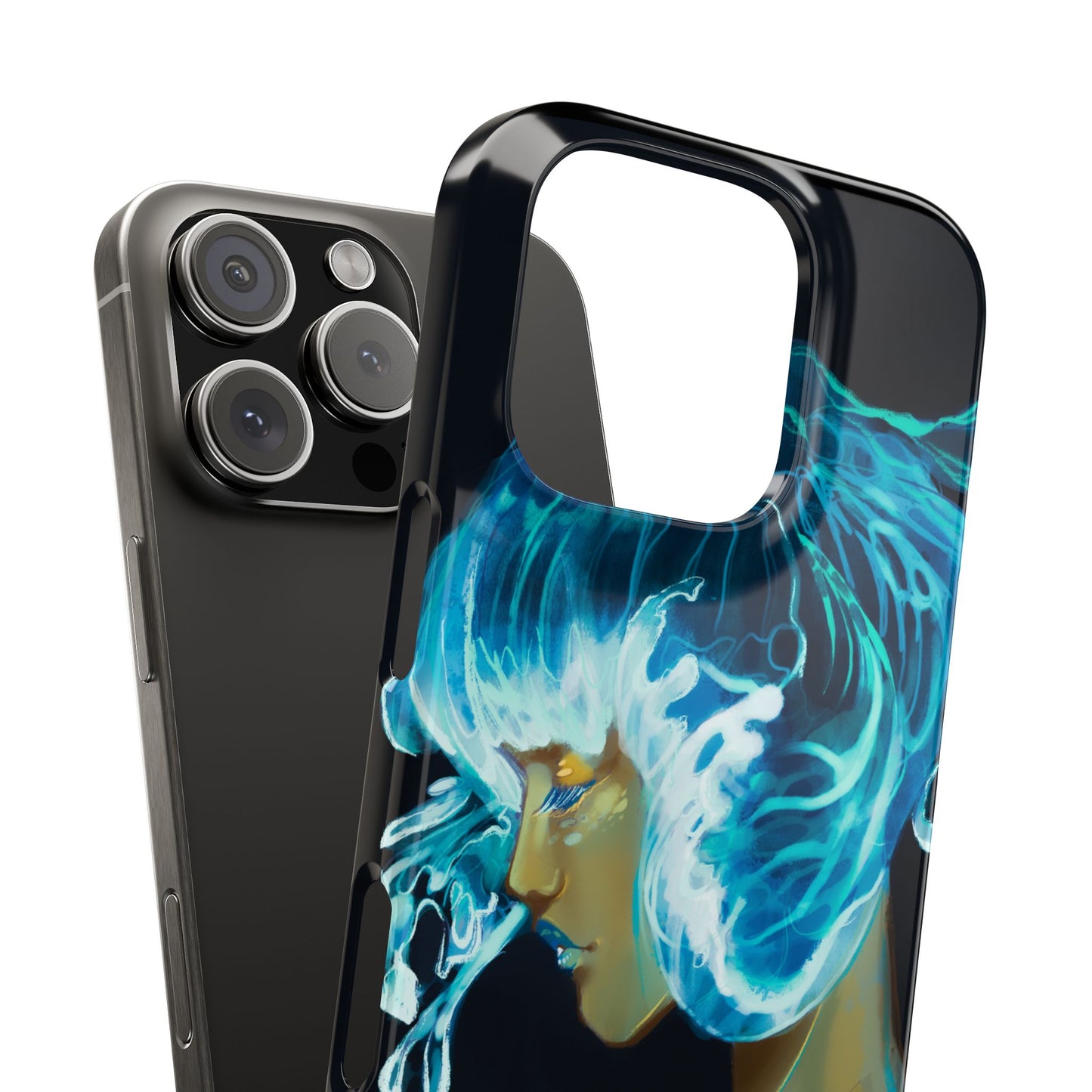Made of Waves Phone Case, Artistic Slim Case, Ocean Vibes, Phone Accessories, Gift for Her, Beach Lover's Gift