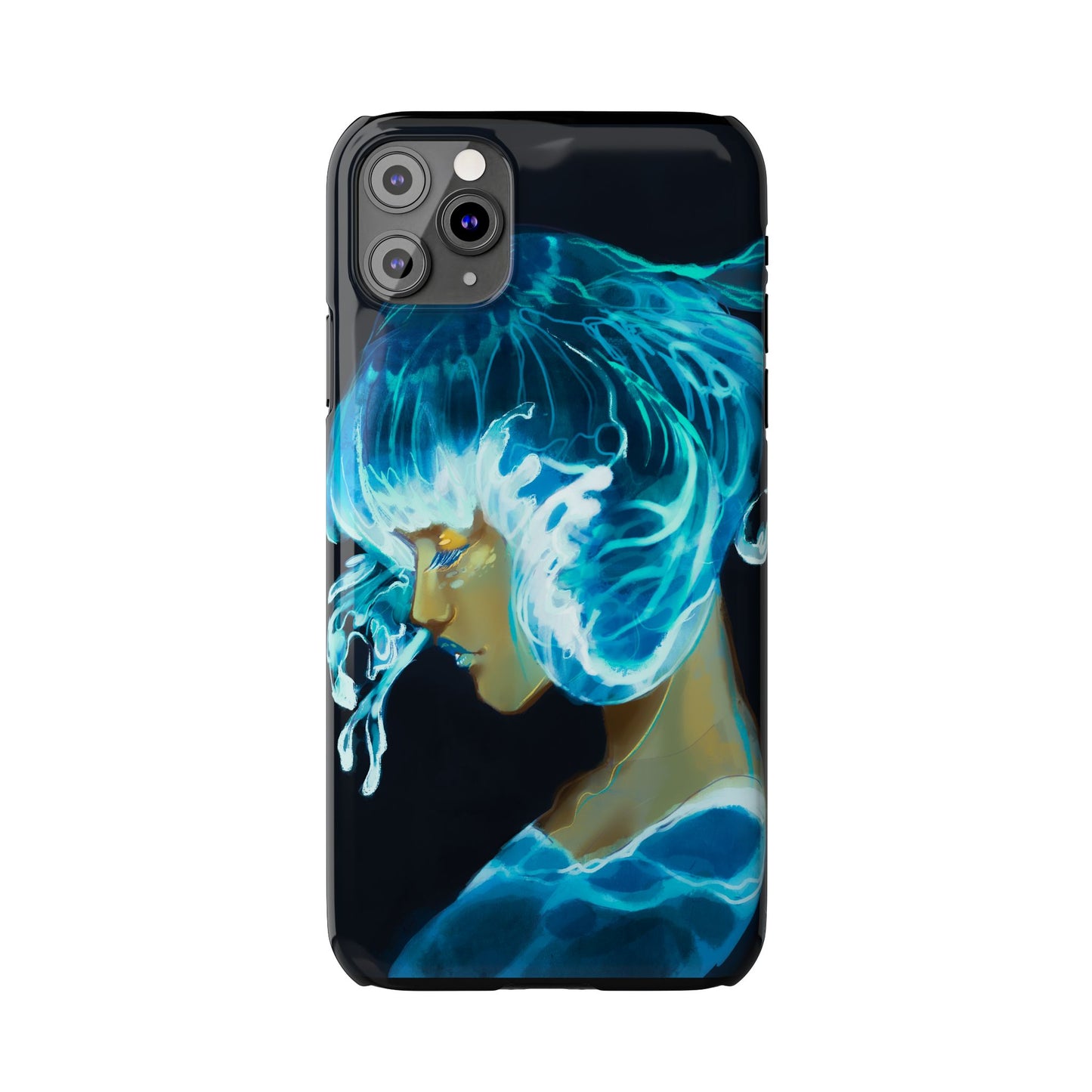 Made of Waves Phone Case, Artistic Slim Case, Ocean Vibes, Phone Accessories, Gift for Her, Beach Lover's Gift