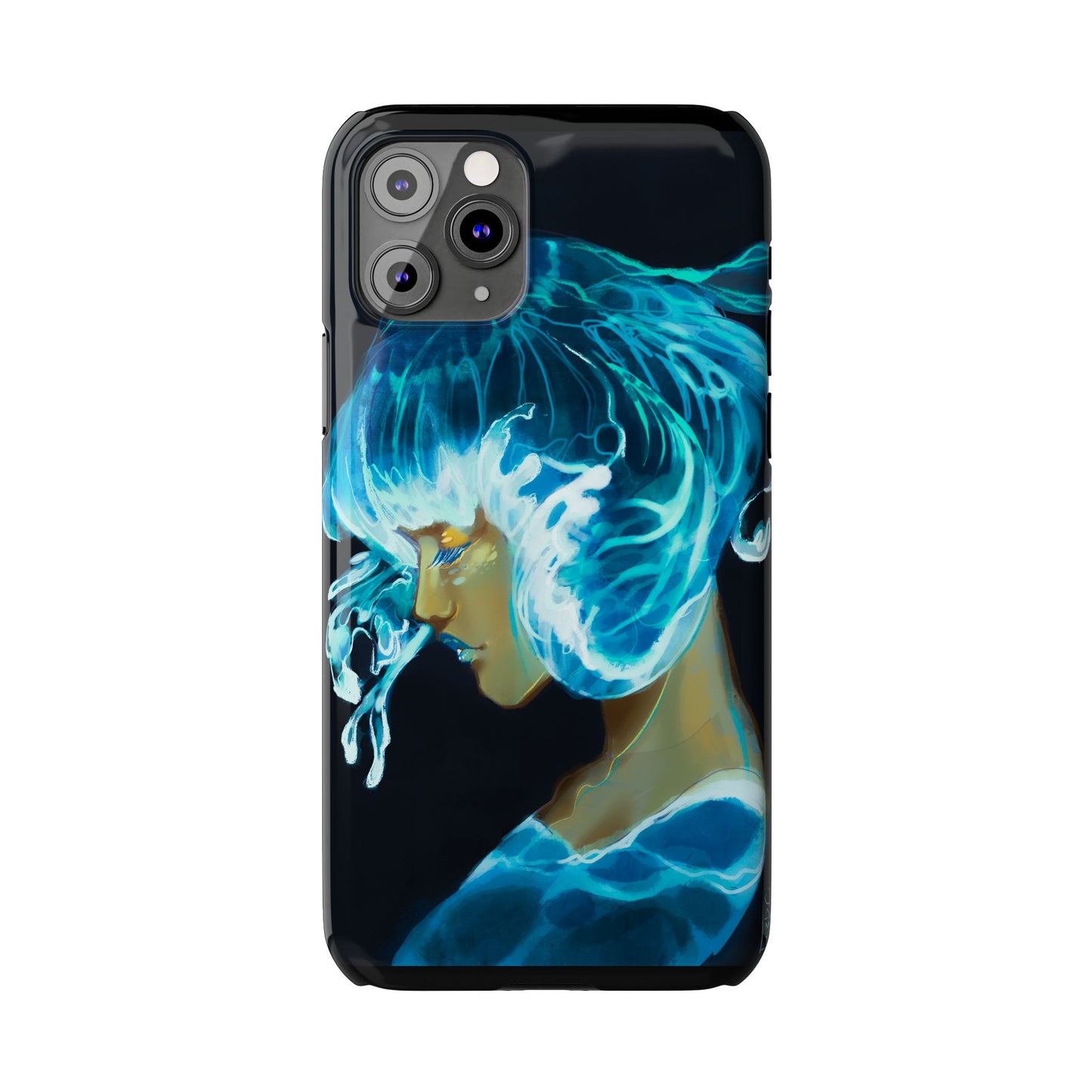 Made of Waves Phone Case, Artistic Slim Case, Ocean Vibes, Phone Accessories, Gift for Her, Beach Lover's Gift