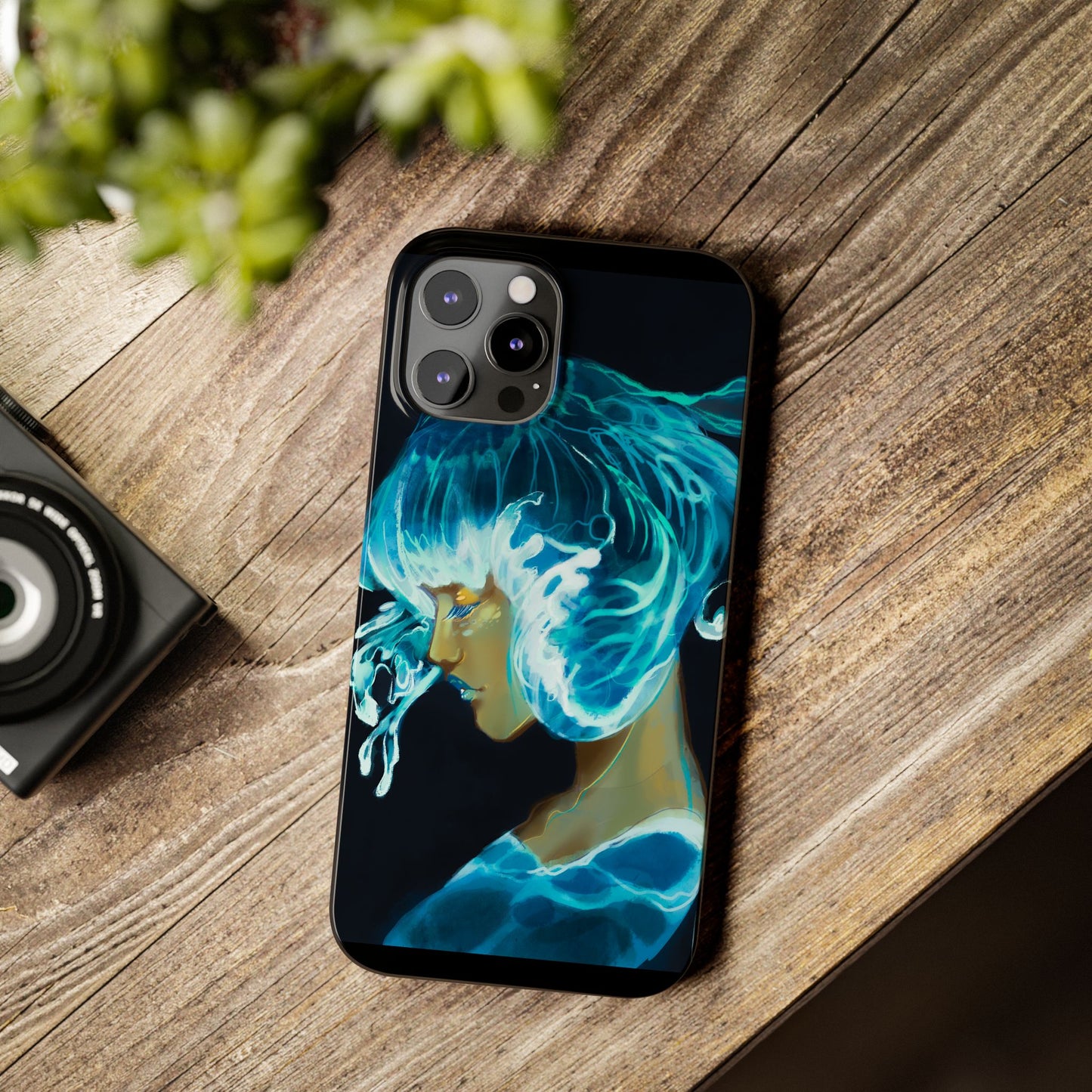 Made of Waves Phone Case, Artistic Slim Case, Ocean Vibes, Phone Accessories, Gift for Her, Beach Lover's Gift