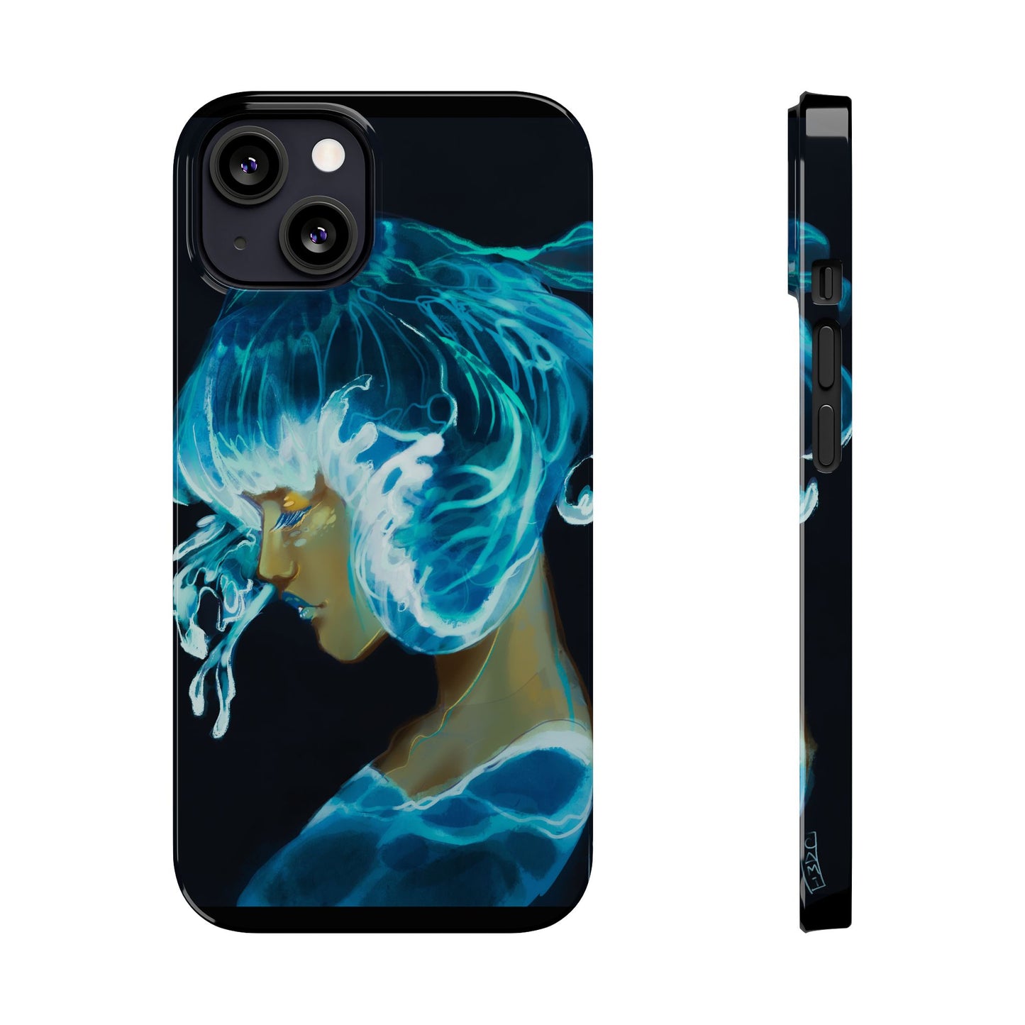 Made of Waves Phone Case, Artistic Slim Case, Ocean Vibes, Phone Accessories, Gift for Her, Beach Lover's Gift