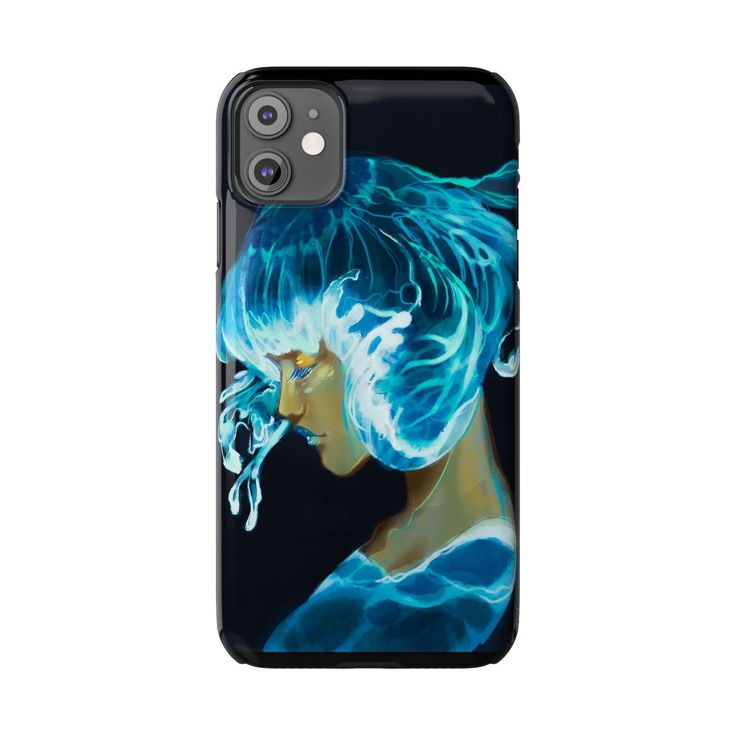 Made of Waves Phone Case, Artistic Slim Case, Ocean Vibes, Phone Accessories, Gift for Her, Beach Lover's Gift