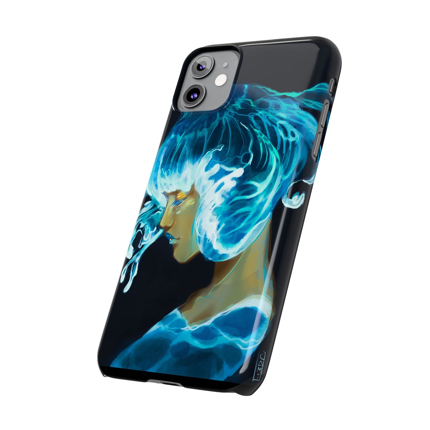 Made of Waves Phone Case, Artistic Slim Case, Ocean Vibes, Phone Accessories, Gift for Her, Beach Lover's Gift