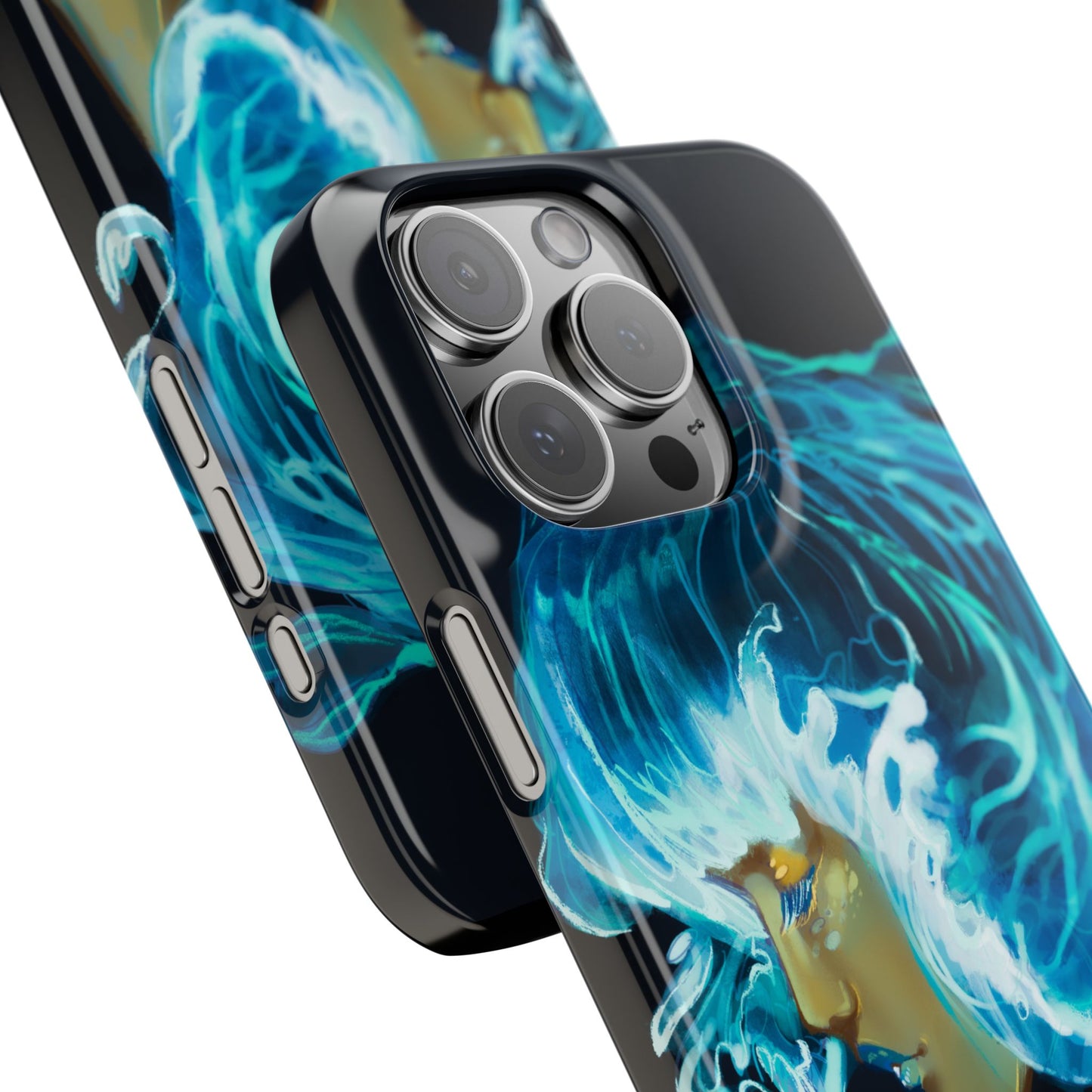 Made of Waves Phone Case, Artistic Slim Case, Ocean Vibes, Phone Accessories, Gift for Her, Beach Lover's Gift