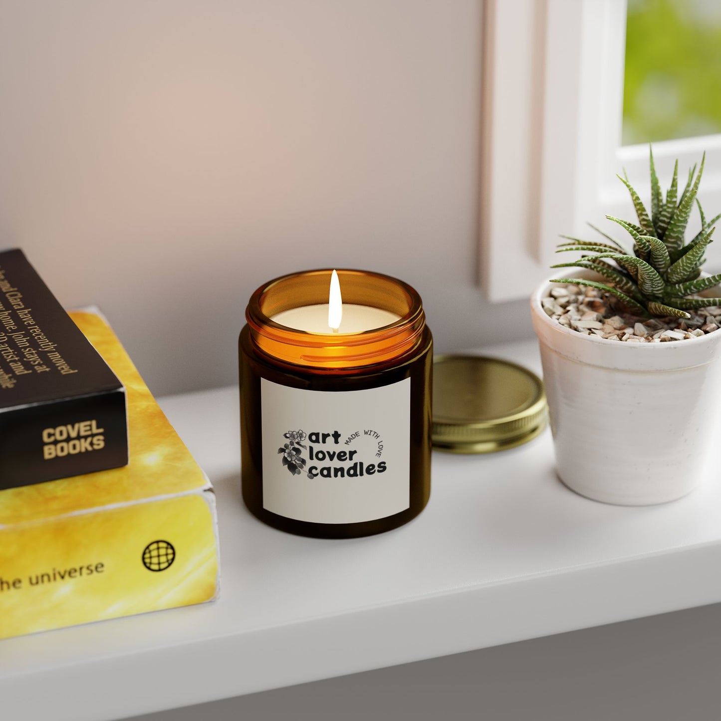 Art Lover Scented Candles, Aroma Therapy Candles, Decorative Candles, Gift for Art Lovers, Home Decor