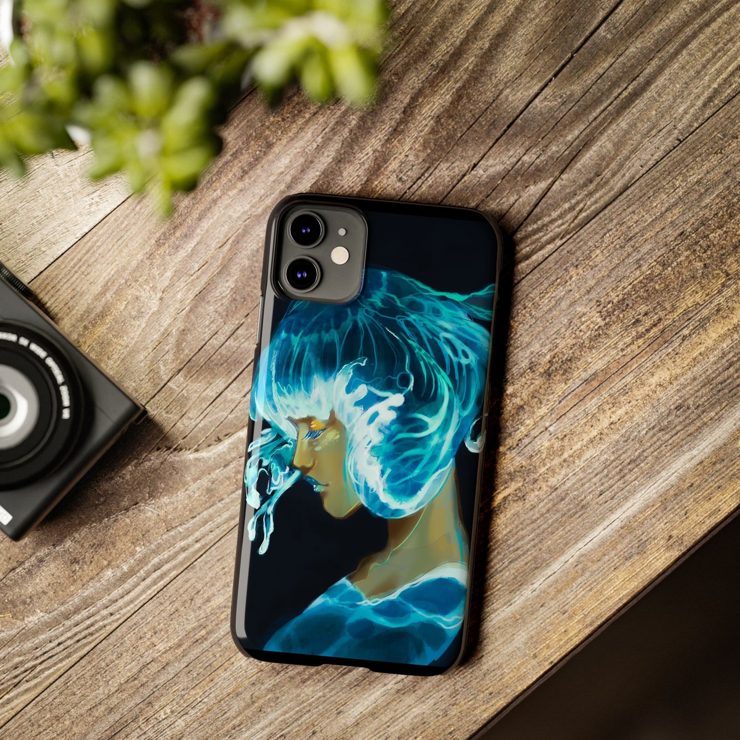 Made of Waves Phone Case, Artistic Slim Case, Ocean Vibes, Phone Accessories, Gift for Her, Beach Lover's Gift
