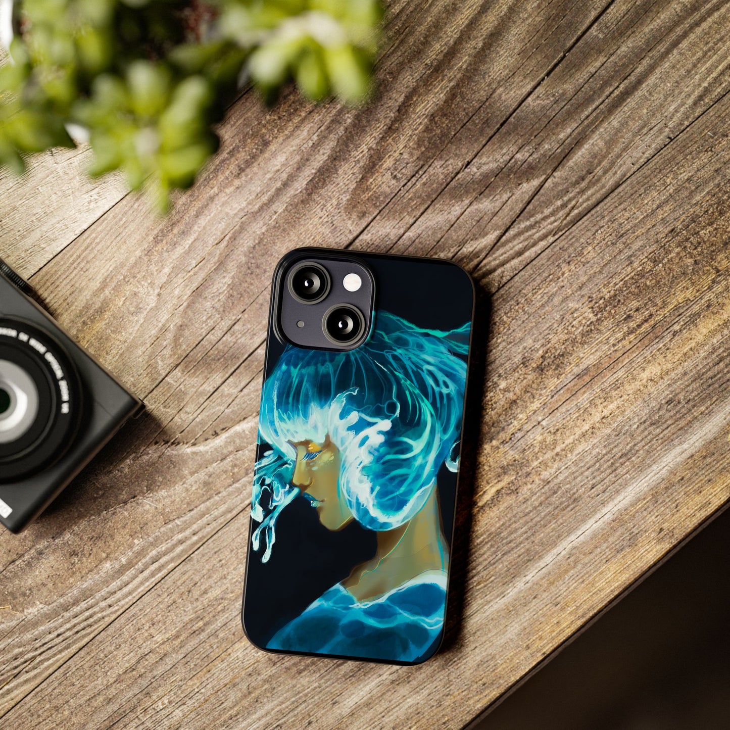 Made of Waves Phone Case, Artistic Slim Case, Ocean Vibes, Phone Accessories, Gift for Her, Beach Lover's Gift
