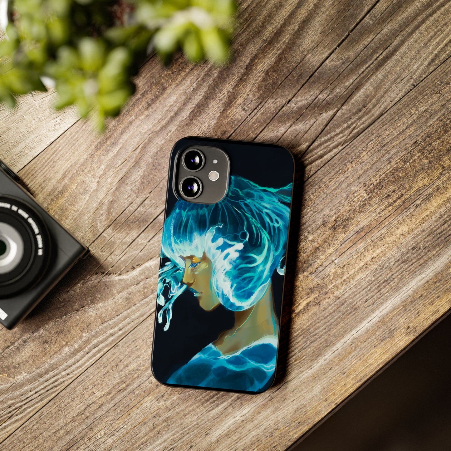 Made of Waves Phone Case, Artistic Slim Case, Ocean Vibes, Phone Accessories, Gift for Her, Beach Lover's Gift
