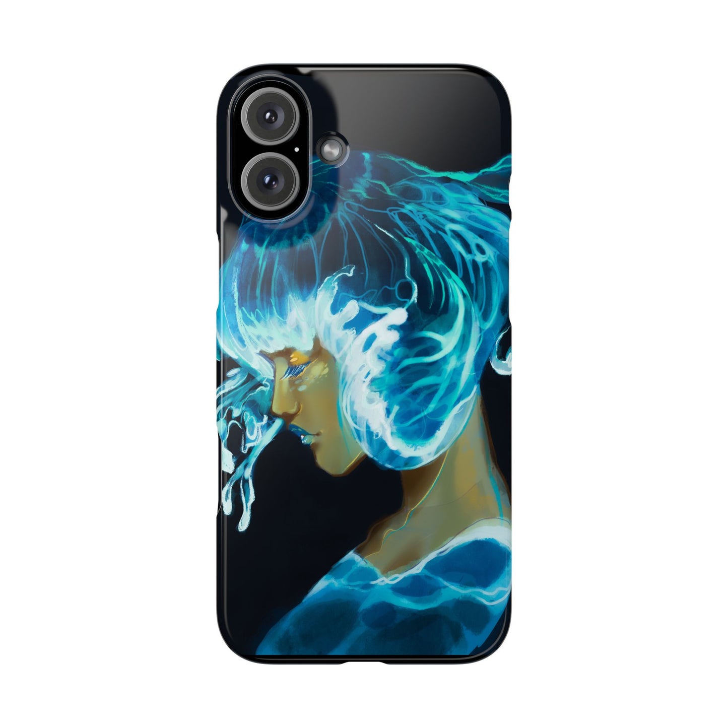 Made of Waves Phone Case, Artistic Slim Case, Ocean Vibes, Phone Accessories, Gift for Her, Beach Lover's Gift