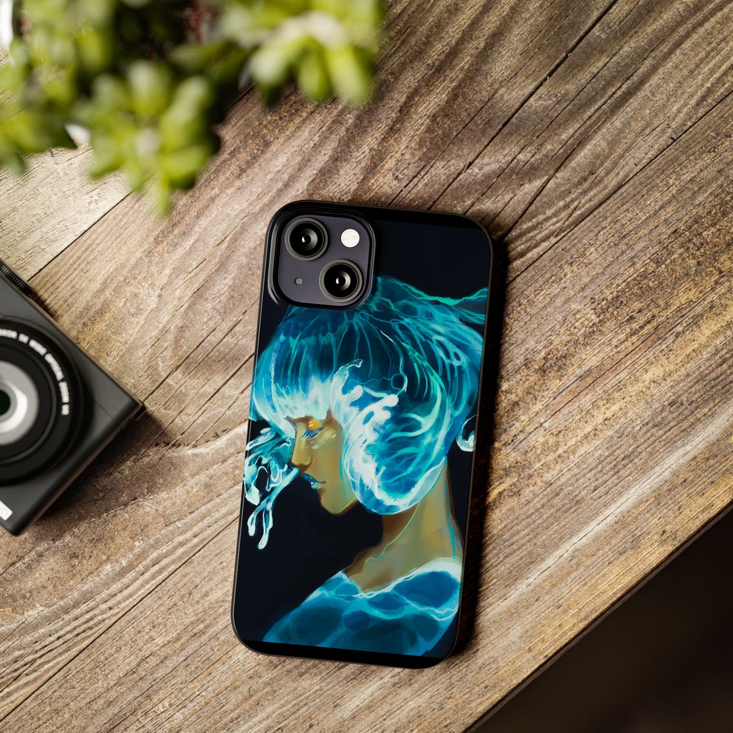 Made of Waves Phone Case, Artistic Slim Case, Ocean Vibes, Phone Accessories, Gift for Her, Beach Lover's Gift