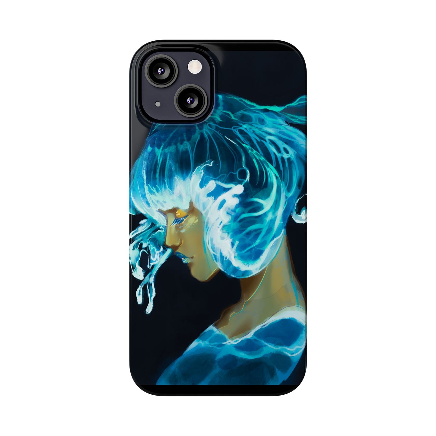 Made of Waves Phone Case, Artistic Slim Case, Ocean Vibes, Phone Accessories, Gift for Her, Beach Lover's Gift