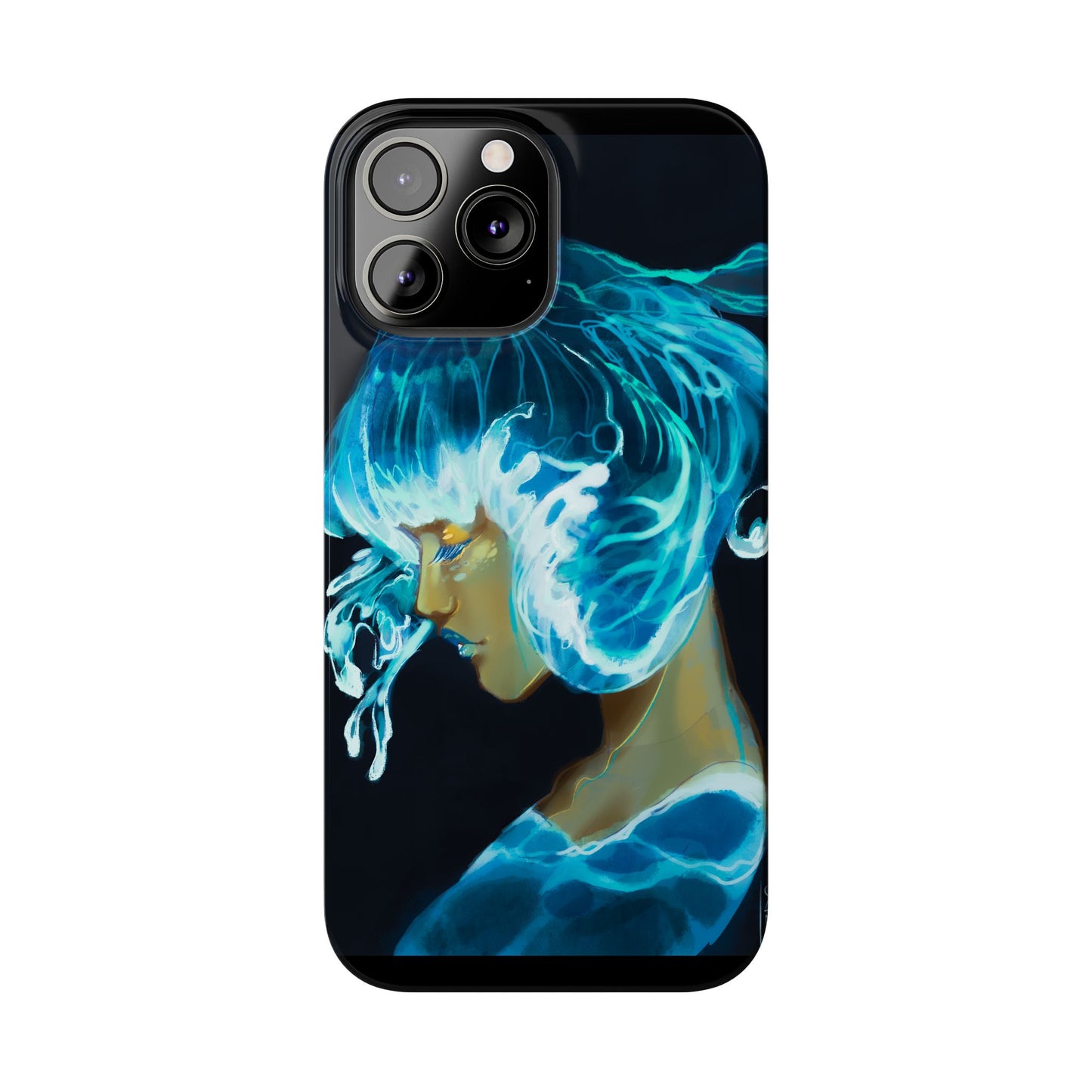 Made of Waves Phone Case, Artistic Slim Case, Ocean Vibes, Phone Accessories, Gift for Her, Beach Lover's Gift