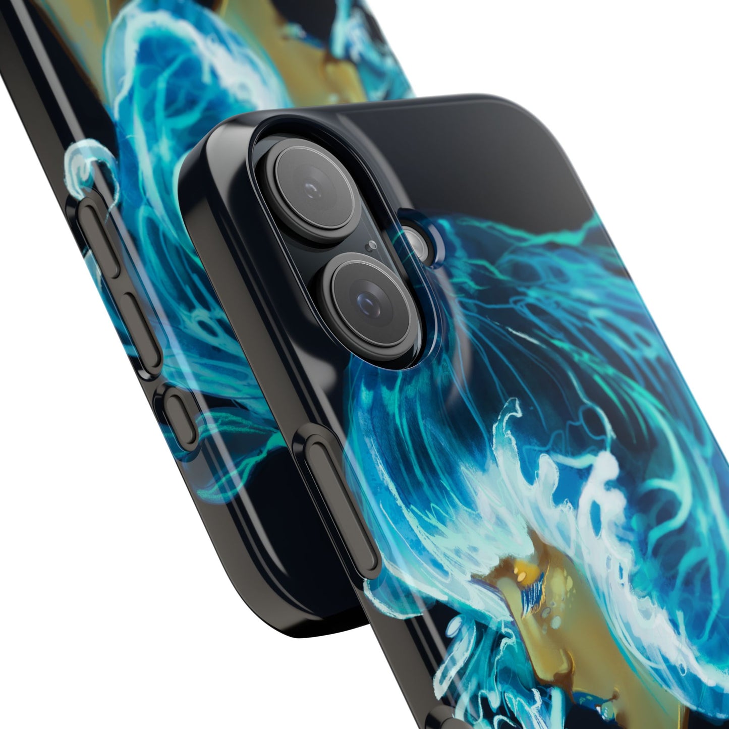 Made of Waves Phone Case, Artistic Slim Case, Ocean Vibes, Phone Accessories, Gift for Her, Beach Lover's Gift