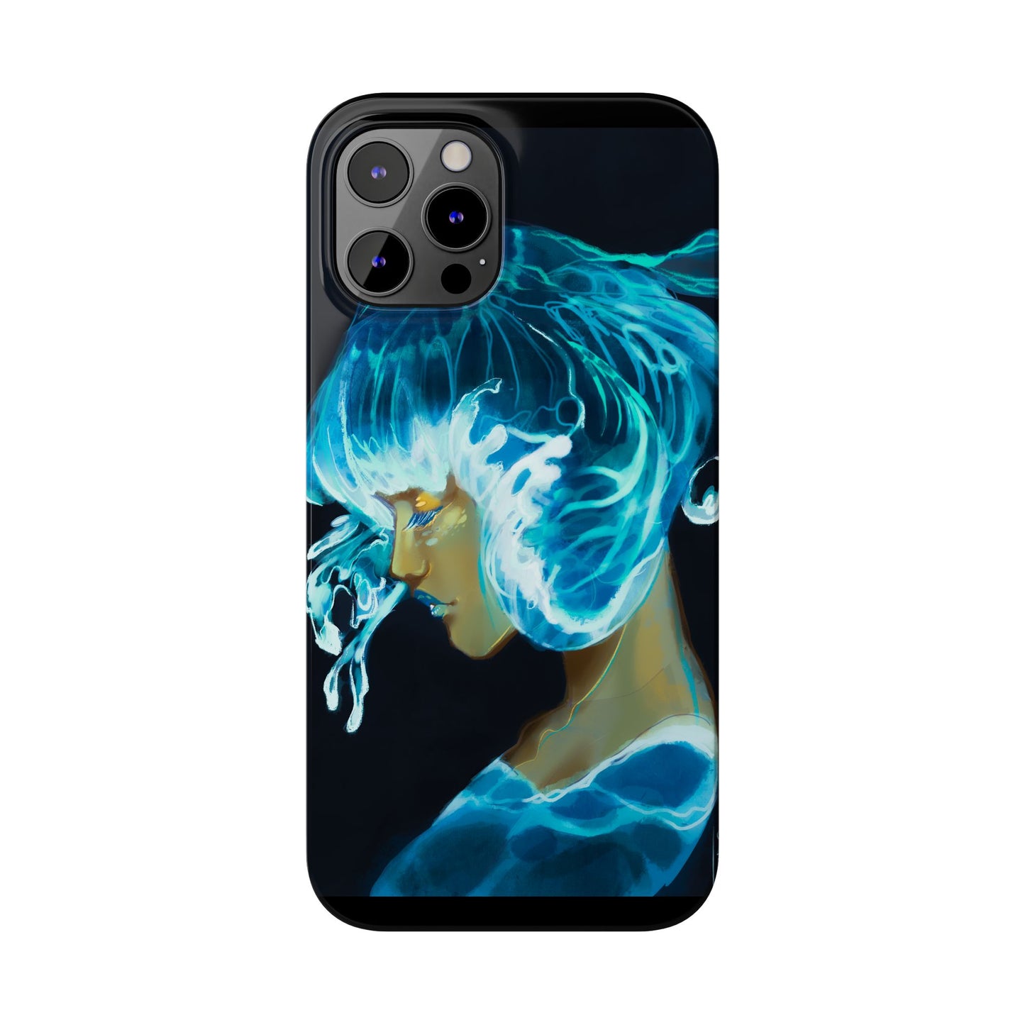 Made of Waves Phone Case, Artistic Slim Case, Ocean Vibes, Phone Accessories, Gift for Her, Beach Lover's Gift